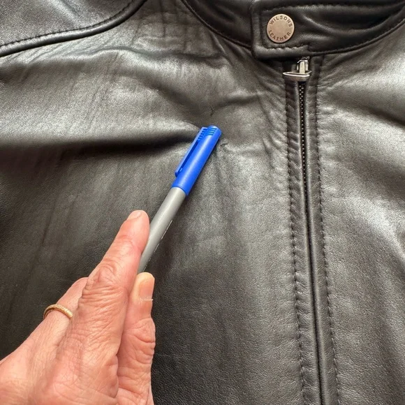 Willson Black Leather Jacket